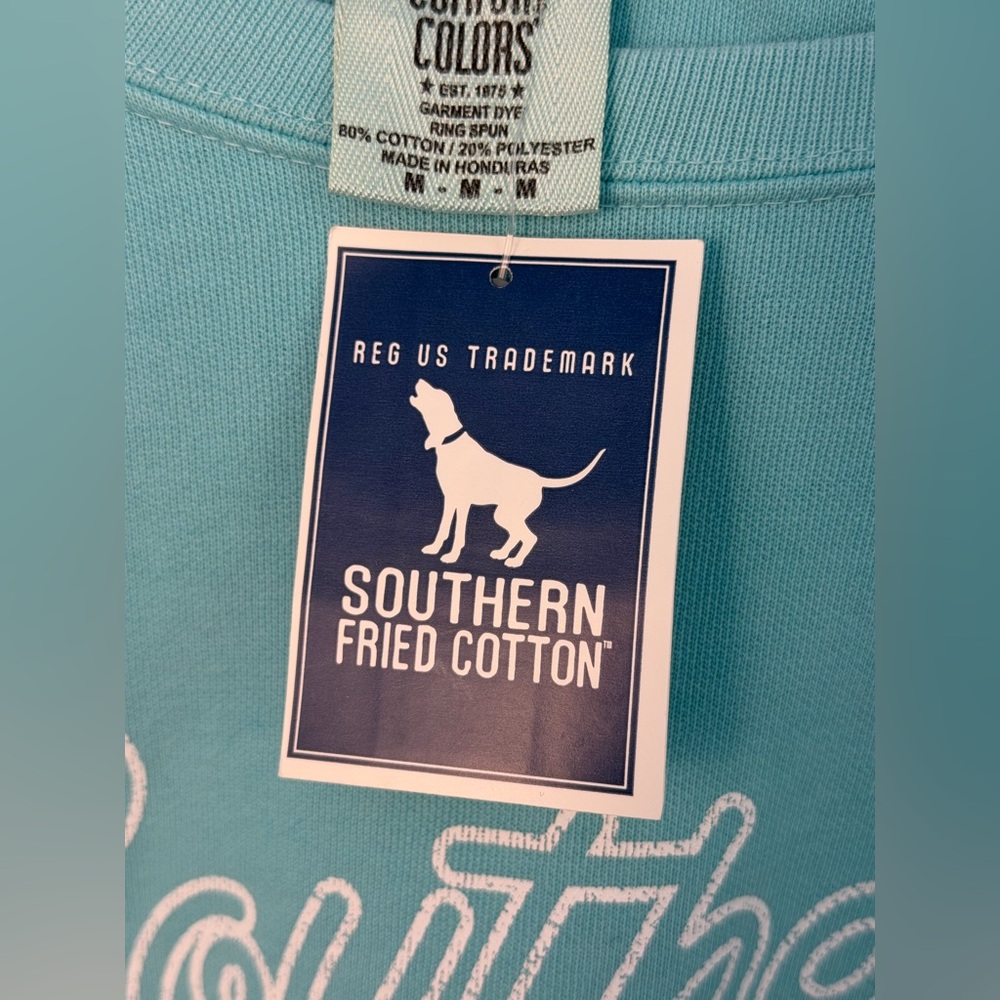 Southern Fried Cotton Crewneck Sweatshirt NWT | Medium - Picture 6 of 7